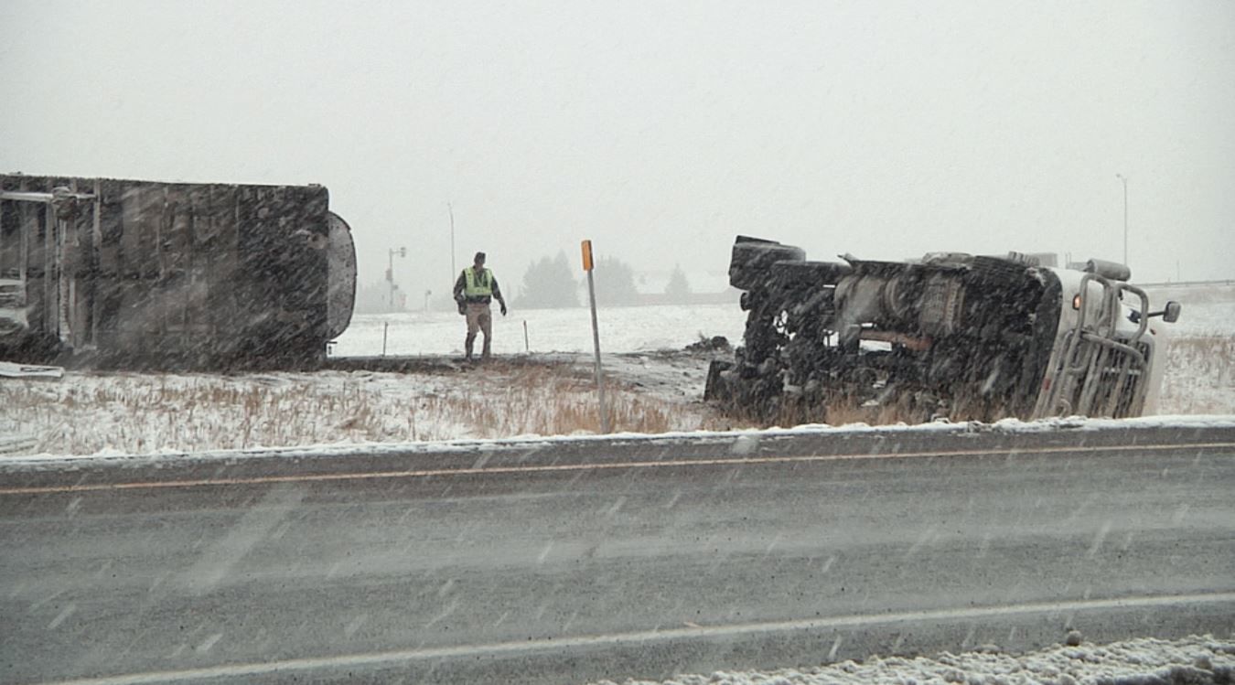 Bozeman semi truck crash - October 9th